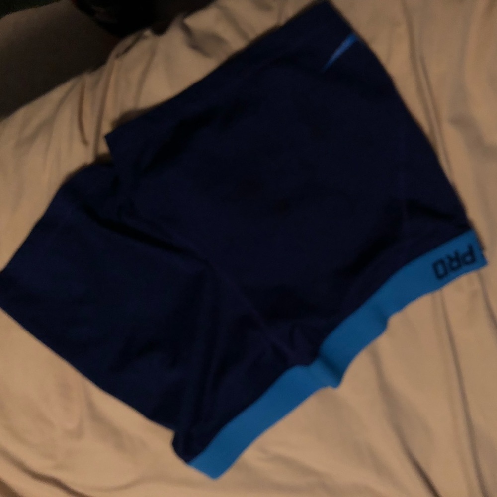 Dark blue Nike pros
